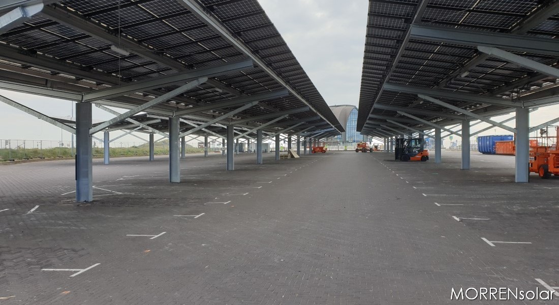 MORRENsolar - solar parking Bloemendaal